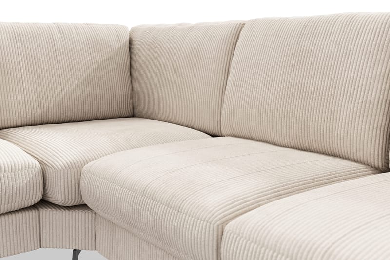 Ocean Lyx 5-sits Vändbar L-formad Hörnsoffa i Manchester - Beige - Products - Möbler - Soffa - Hörnsoffa