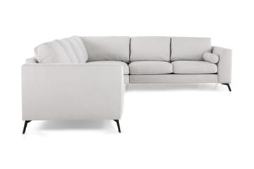 Ocean Lyx 5-sits Vändbar L-formad Hörnsoffa i Tyg - Ljusgrå - Products - Möbler - Soffa - Hörnsoffa