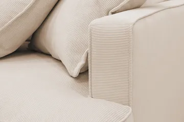 Rossita Lyx 2,5-sits Extra djup Soffa i Manchester - Beige - Products - Möbler - Soffa - 3 sits soffa