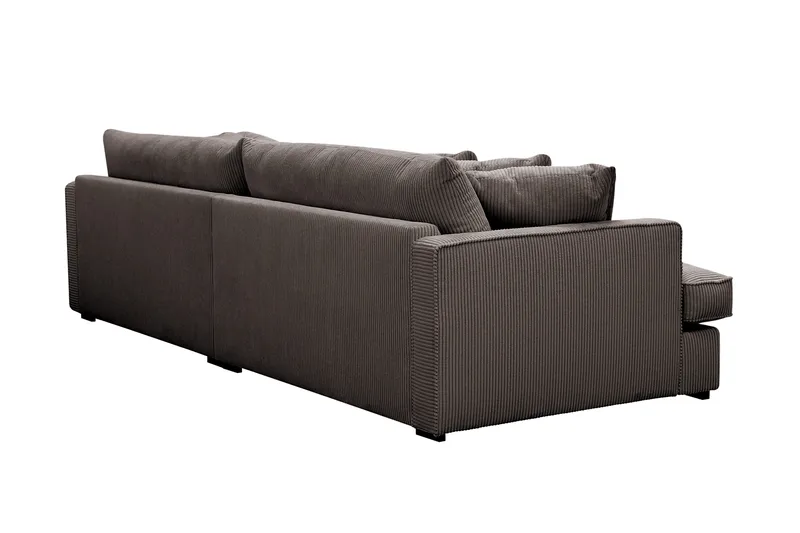 Rossita Lyx 3,5-sits Extra djup Soffa i Manchester - Mörkgrå - Products - Möbler - Soffa - 4 sits soffa