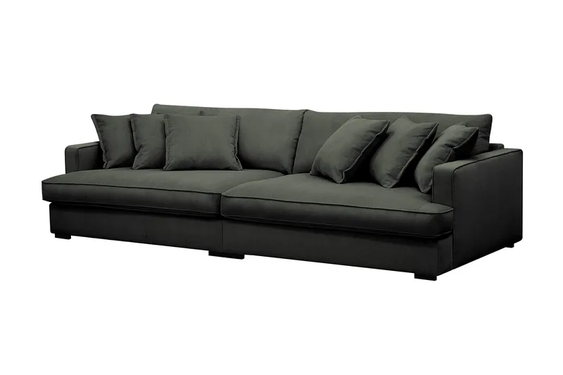 Rossita Lyx 3,5-sits Extra djup Soffa i Manchester - Mörkgrön - Products - Möbler - Soffa - 4 sits soffa