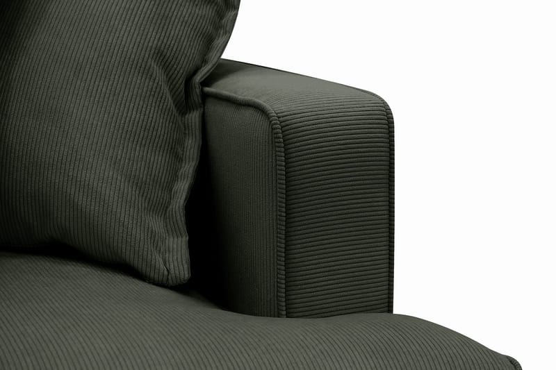 Rossita Lyx 5-sits Högervänd U-formad Extra djup Soffa med Divan och Schäslong i Manchester - Mörkgrön - Products - Möbler - Soffa - U-soffa