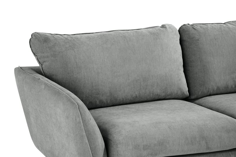 Trend Lyx 6-sits Vändbar L-formad Hörnsoffa i Tyg - Grå - Products - Möbler - Soffa - Hörnsoffa
