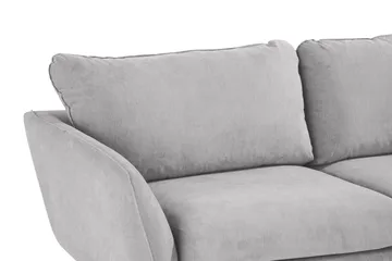 Trend Lyx 6-sits Vändbar L-formad Hörnsoffa i Tyg - Ljusgrå - Products - Möbler - Soffa - Hörnsoffa