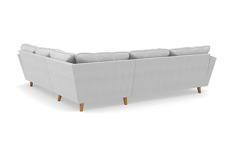 Trend Lyx 6-sits Vändbar L-formad Hörnsoffa i Tyg - Ljusgrå - Products - Möbler - Soffa - Hörnsoffa