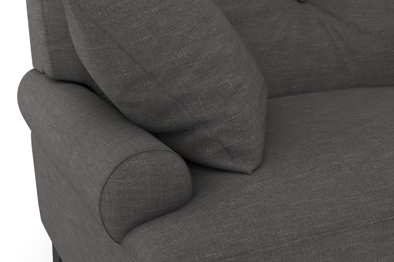 Andrew Loveseat - Mörkgrå/Mässing - Products - Möbler - Fåtölj & stolar - Fåtölj