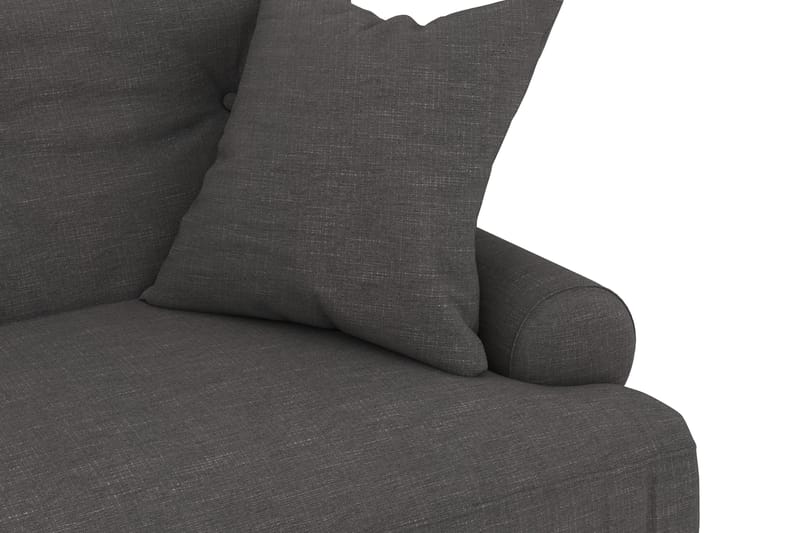 Andrew Loveseat - Mörkgrå/Mässing - Products - Möbler - Fåtölj & stolar - Fåtölj
