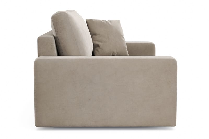 Arken Lyx Stor Djup Sammetsfåtölj - Beige - Products - Möbler - Fåtölj & stolar - Fåtölj