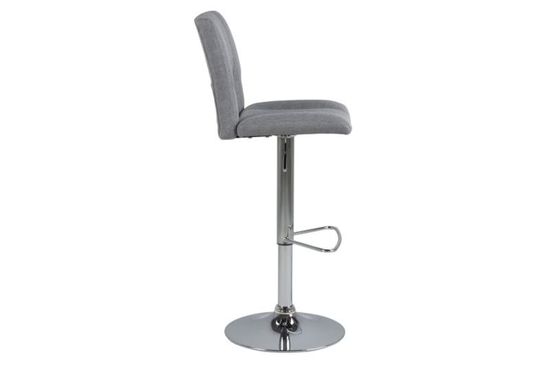 Barstol sitthöjd 62-83 cm - Grå/krom - Grå/krom - Products - Möbler - Fåtölj & stolar - Barstol & barpall
