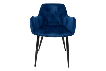 Brita Stol 61x57x83 cm Blå - Products - Möbler - Fåtölj & stolar - Karmstol