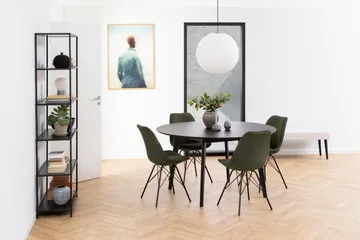 Collina Matstol - Grön - Products - Möbler - Fåtölj & stolar - Matstol & köksstol