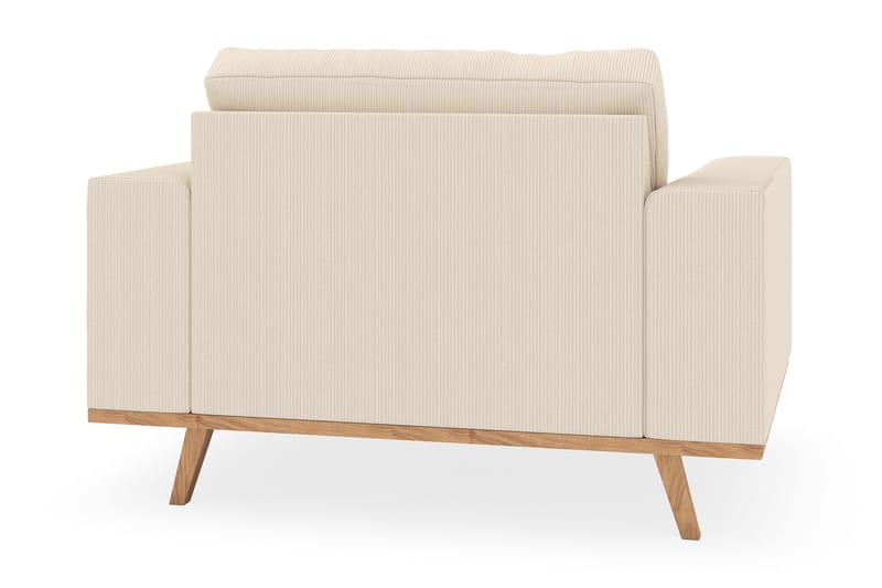 Copenhagen Fåtölj med fotpall - Ljusbeige - Products - Möbler - Fåtölj & stolar - Fåtölj - Fåtölj med fotpall
