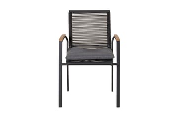 Dallas Matstol - Svart - Products - Möbler - Fåtölj & stolar - Matstol & köksstol