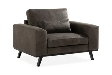 Copenhagen Fåtölj Konstläder - Mörkgrå - Products - Möbler - Fåtölj & stolar - Fåtölj