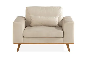Copenhagen Fåtölj Sammet - Beige - Products - Möbler - Fåtölj & stolar - Fåtölj