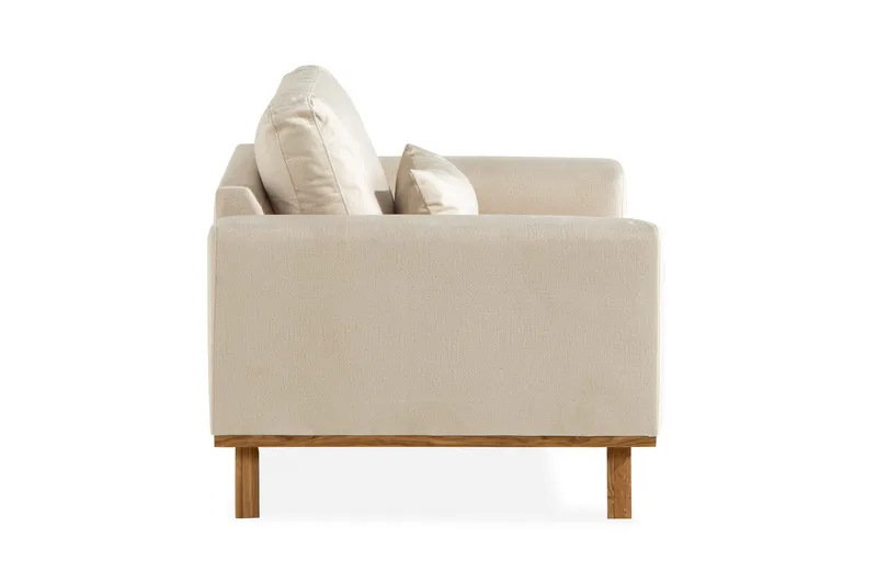 Copenhagen Fåtölj Sammet - Beige - Products - Möbler - Fåtölj & stolar - Fåtölj