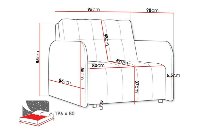 Denegal Bäddfåtölj Dark green - Products - Möbler - Fåtölj & stolar - Fåtölj - Bäddfåtölj
