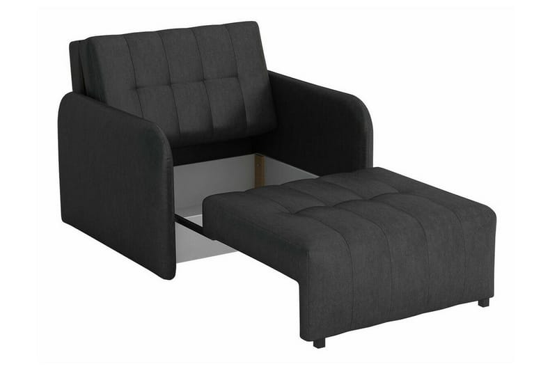 Denegal Bäddfåtölj Dark grey - Products - Möbler - Fåtölj & stolar - Fåtölj - Bäddfåtölj