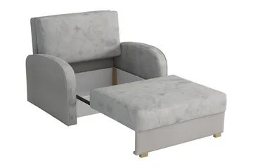 Denegal Bäddfåtölj Ljusgrå - Products - Möbler - Fåtölj & stolar - Fåtölj - Bäddfåtölj