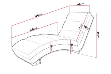 Regalado Liggfåtölj - Svart - Products - Möbler - Fåtölj & stolar - Fåtölj - Liggfåtölj