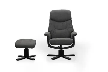 Sunar Fåtölj - Mörkgrå - Products - Möbler - Fåtölj & stolar - Fåtölj - Biofåtölj & reclinerfåtölj