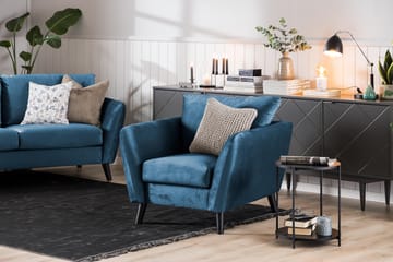 Trend Fåtölj - Midnattsblå Sammet - Products - Möbler - Fåtölj & stolar - Fåtölj