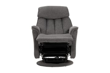 Umeå Fåtölj Snurr & Gung - Tyg Grå - Products - Möbler - Fåtölj & stolar - Fåtölj - Biofåtölj & reclinerfåtölj