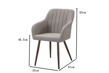 Filippa Matstol - Grå - Products - Möbler - Fåtölj & stolar - Karmstol