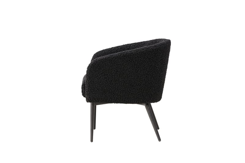 Fluffy Fåtölj - Svart - Products - Möbler - Fåtölj & stolar - Fåtölj