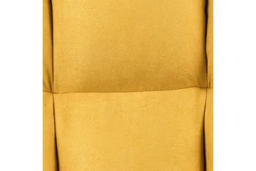 Gungstol Oulu - Gult, svart, ljust trä - Products - Möbler - Fåtölj & stolar - Fåtölj