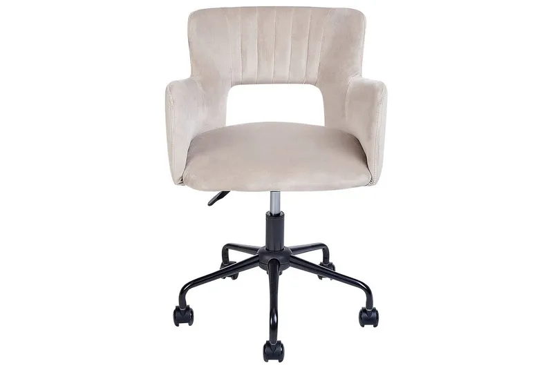 Kontorsstol Sanilac Beige/grå/svart - Beige/grå/svart - Products - Möbler - Fåtölj & stolar - Kontorsstol & skrivbordsstol