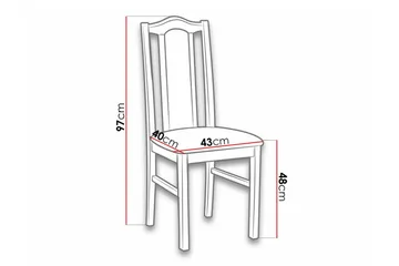 Lufti Matstol - Brun - Products - Möbler - Fåtölj & stolar - Matstol & köksstol
