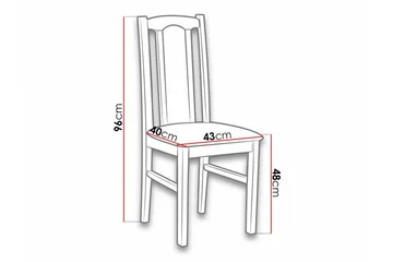 Lufti Matstol - Vit - Products - Möbler - Fåtölj & stolar - Matstol & köksstol