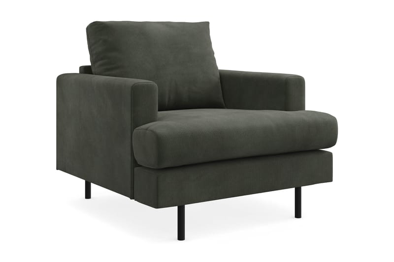 Menard Compact Fåtölj - Mörkgrön - Products - Möbler - Fåtölj & stolar - Fåtölj