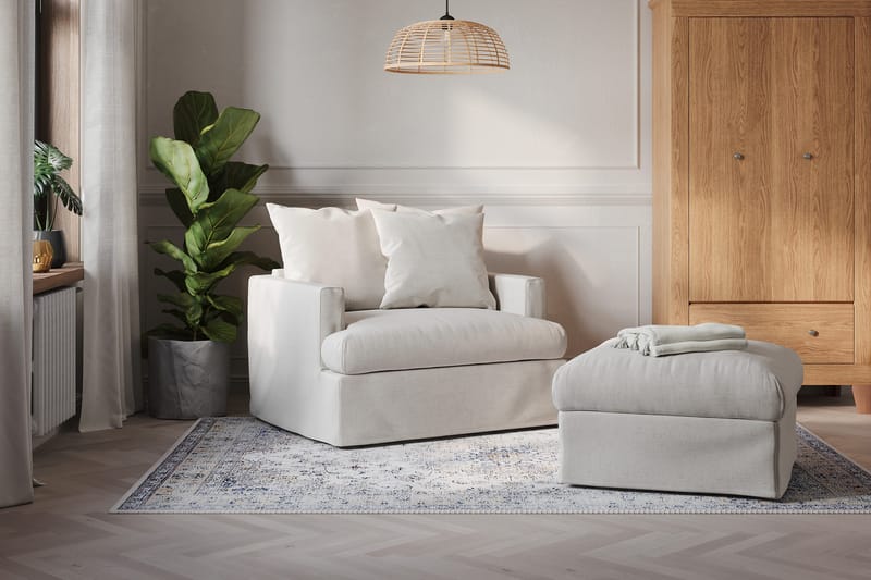 Menard Fåtölj Tvättbar & avtagbar klädsel - Beige - Products - Möbler - Fåtölj & stolar - Fåtölj