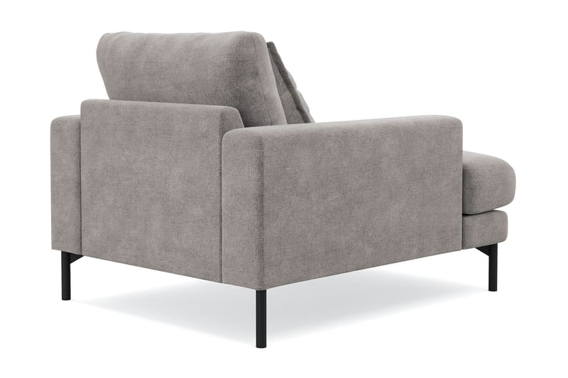 Menard Premium Fåtölj i Chenille - Grå/Brun - Products - Möbler - Fåtölj & stolar - Fåtölj