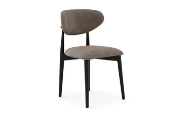 Molly Matstol i trä med tygsits