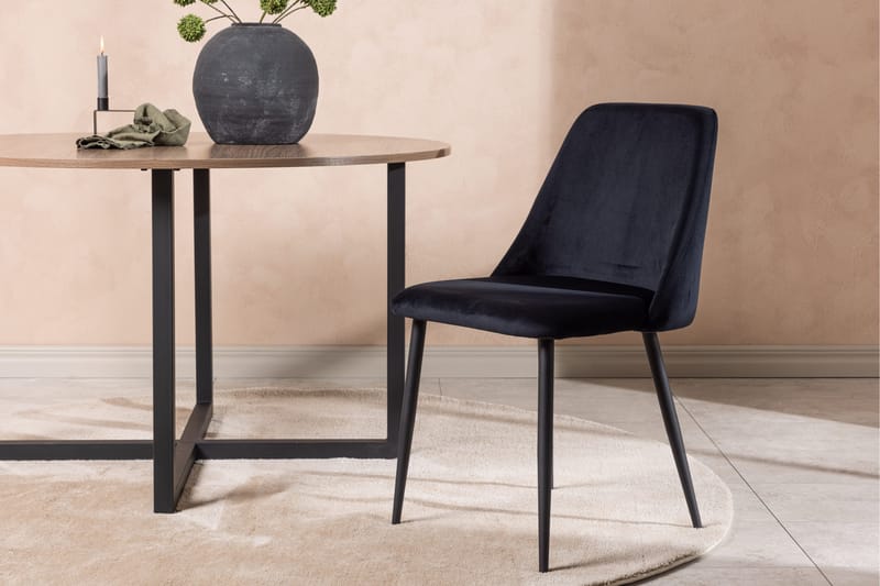 Night Matstol - Svart - Products - Möbler - Fåtölj & stolar - Matstol & köksstol