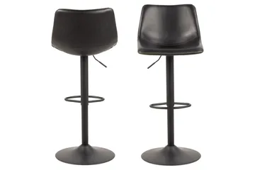 Oregona Barstol - Svart - Products - Möbler - Fåtölj & stolar - Barstol & barpall