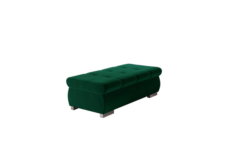 Cerys Fotpall 60 cm, Grön