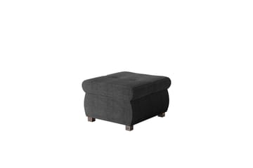 Cerys Fotpall 60 cm - Mörkgrå - Products - Möbler - Fåtölj & stolar - Pall & puff - Fotpallar