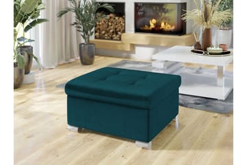 Dynir Fotpall 68 cm - Grön/Turkos - Products - Möbler - Fåtölj & stolar - Pall & puff - Fotpallar