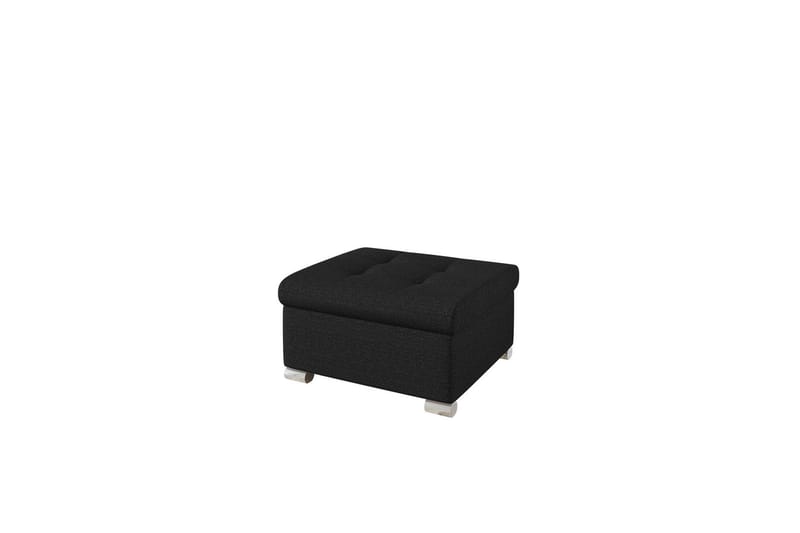 Dynir Fotpall 68 cm - Svart - Products - Möbler - Fåtölj & stolar - Pall & puff - Fotpallar
