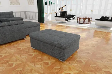 Dynir Puff - Mörkgrå - Products - Möbler - F åtölj & stolar - Pall & puff - Sittpuff