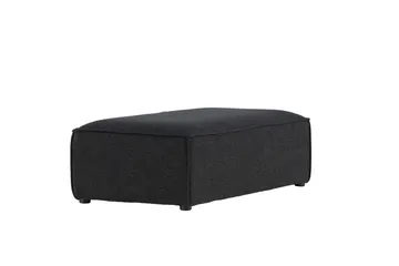 Gillholmen Fotpall - Svart - Products - Möbler - Fåtölj & stolar - Pall & puff - Fotpallar