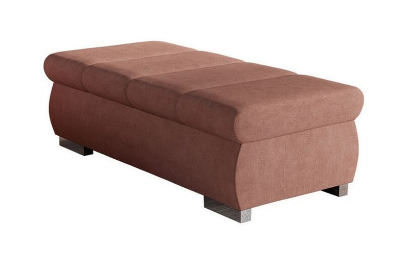 Kintore Fotpall 60 cm Light Brown/Cream