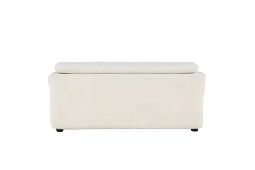 Laurel Fotpall - Vit - Products - Möbler - Fåtölj & stolar - Pall & puff - Fotpallar