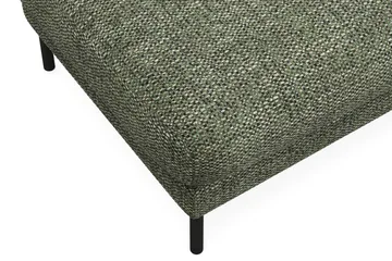 Menard Premium Fotpall i Chenille - Grön - Products - Möbler - Fåtölj & stolar - Pall & puff - Fotpallar
