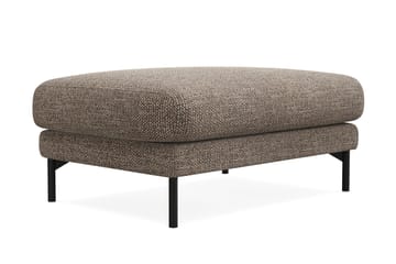 Menard Premium Fotpall i Chenille - Brun - Products - Möbler - Fåtölj & stolar - Pall & puff - Fotpallar