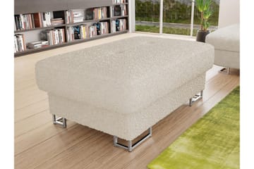 Reginia Fotpall 104 cm - Beige - Products - Möbler - Fåtölj & stolar - Pall & puff - Fotpallar